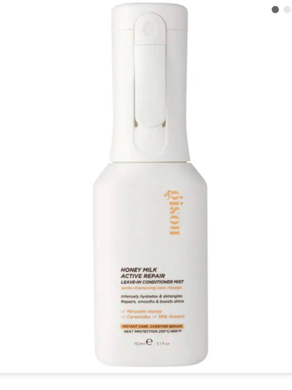 Gisou Honey Milk Active Repair Leave In Conditioner